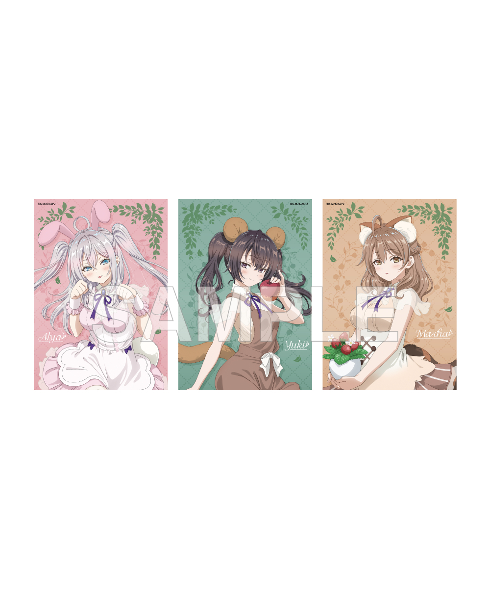 預購-「不時輕聲地以俄語遮羞的鄰座艾莉同學」收藏卡套組 FANTASY FOREST ver.【日本進口精品】