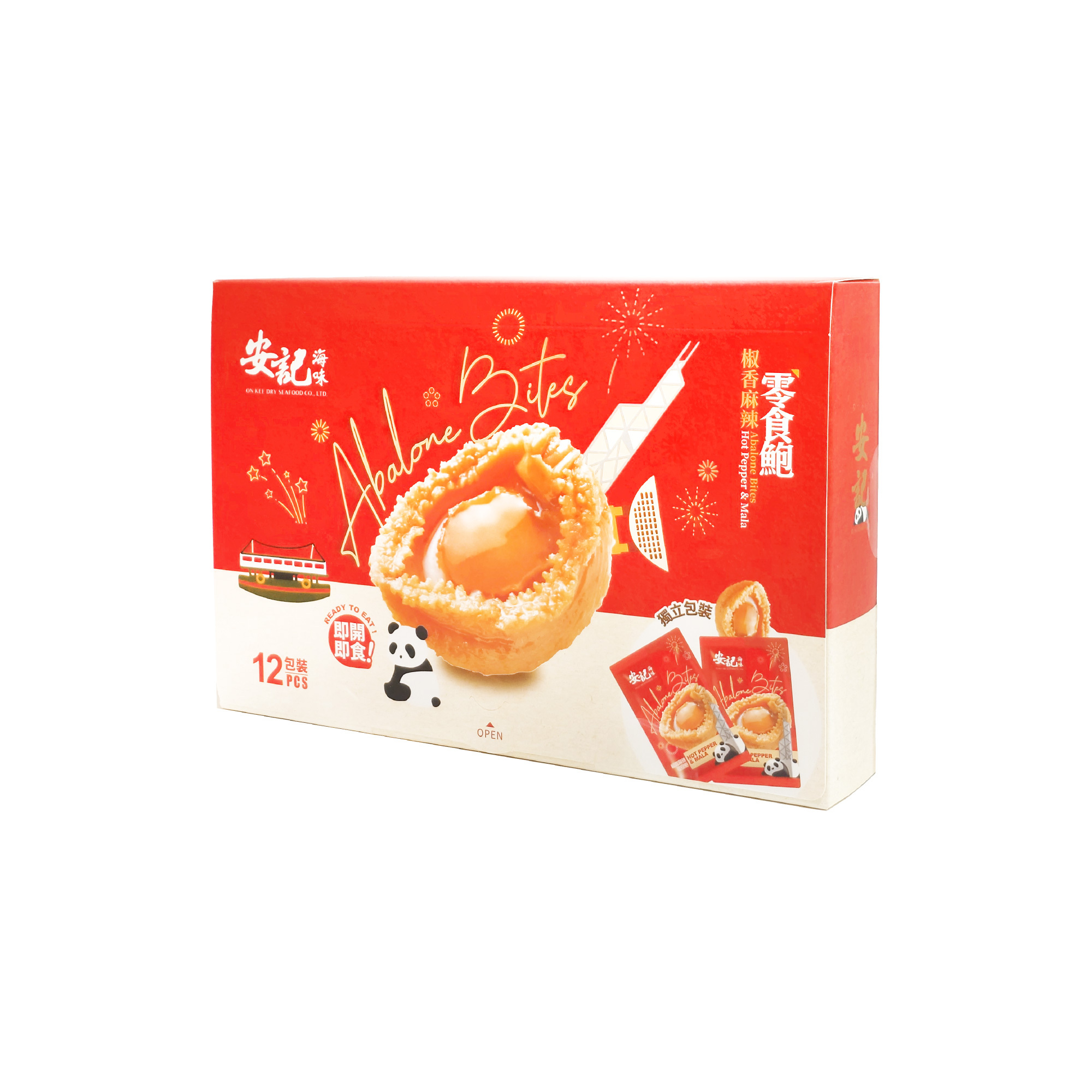 零食鮑 - 椒香麻辣 (12包裝)