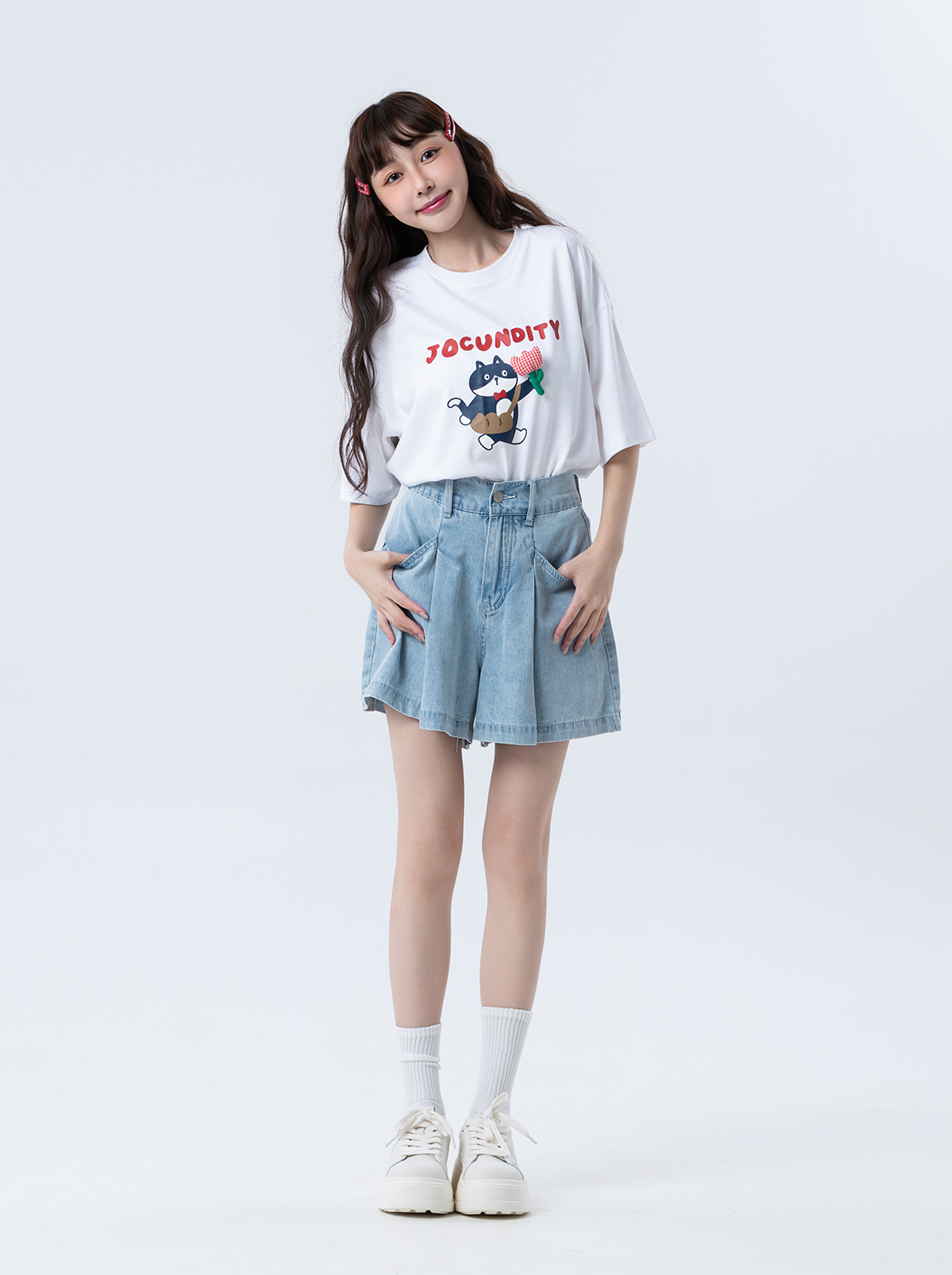 奈奈子小花T恤