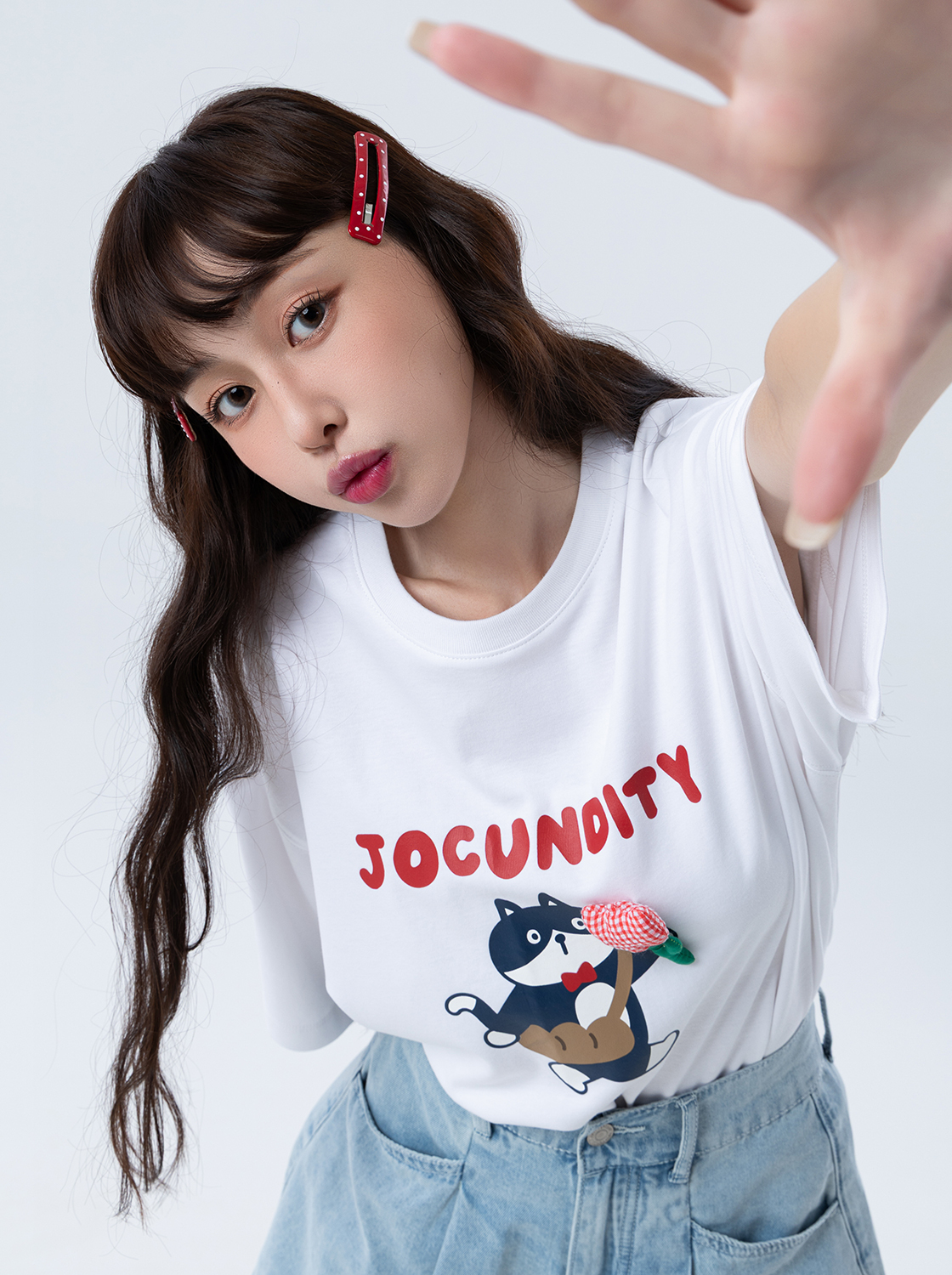 奈奈子小花T恤