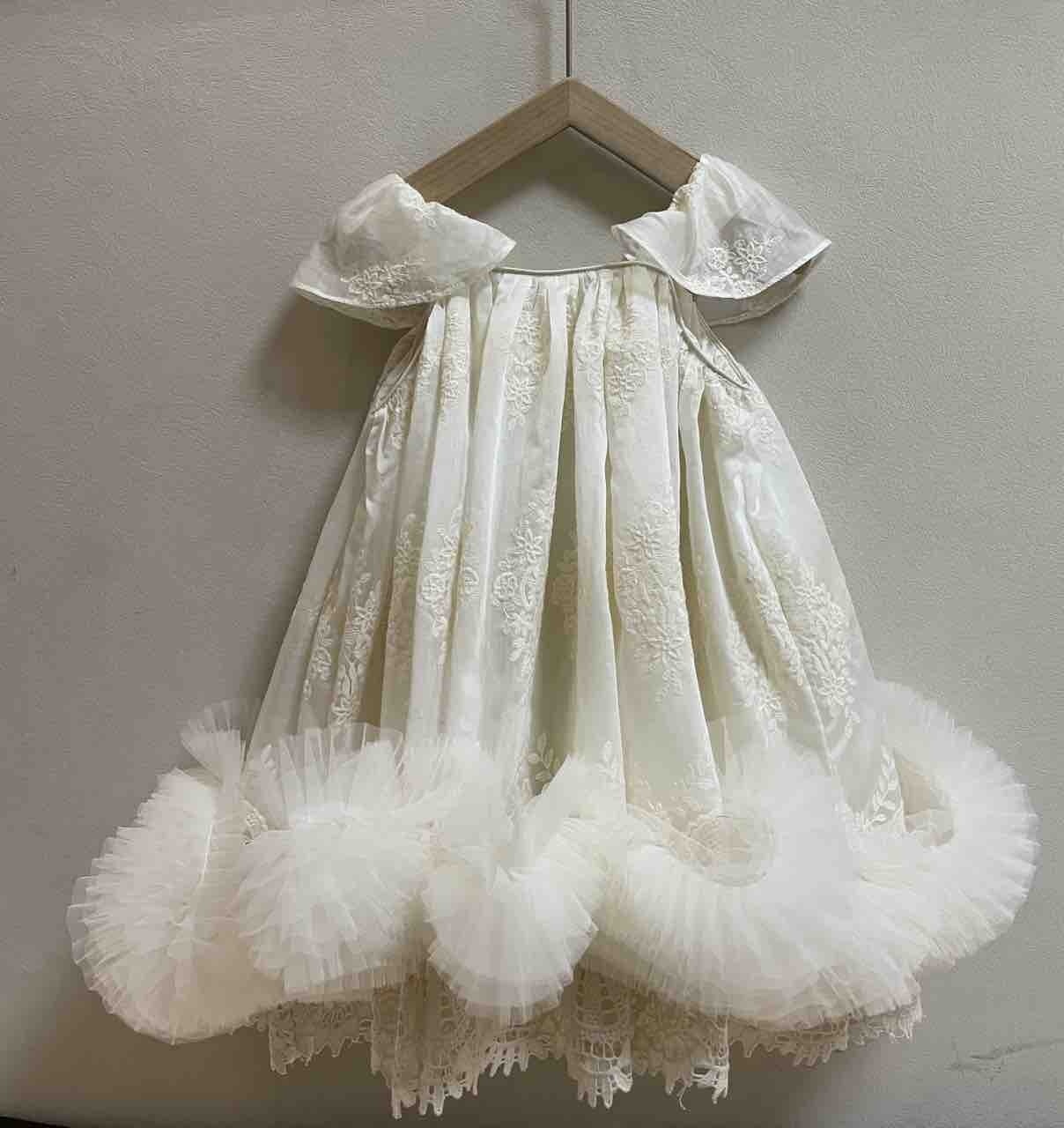 26夏 雲朵蕾絲公主洋裝