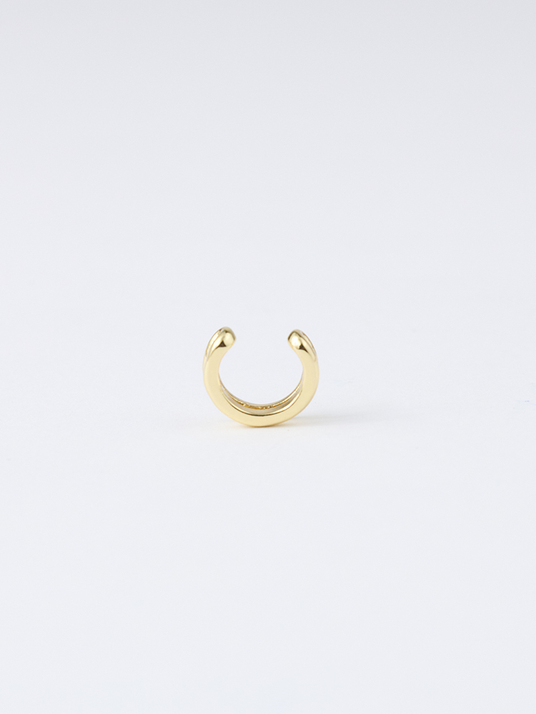 雙圈鏤空耳骨夾