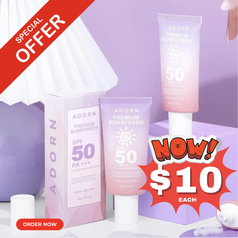 ADORN Premium Sunscreen SPF 50 PA+++