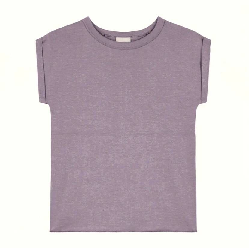 STUDIO BOHEME 反折袖T恤 T-SHIRT BAMA - NIRVANA LILA