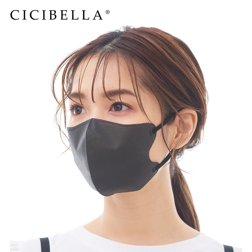 【CICIBELLA】 3D口罩10入-C款UV黑