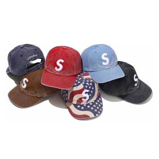 Supreme Pigment Coated S Logo 6-Panel