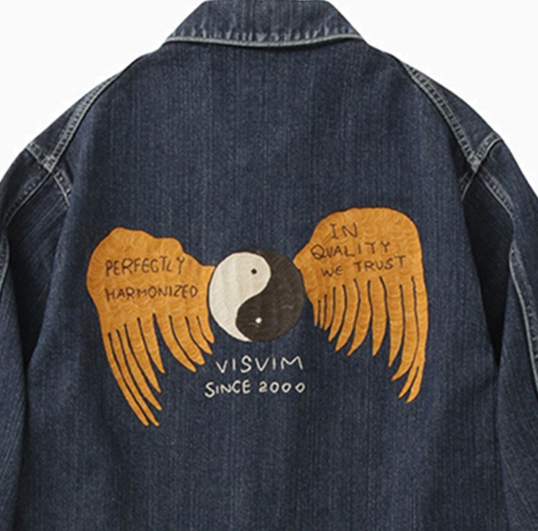 VISVIM ICT 2026 S/S SOCIAL SCULPTURE COVERALL JKT DMGD - PRE ORDER ITEM (預訂中)