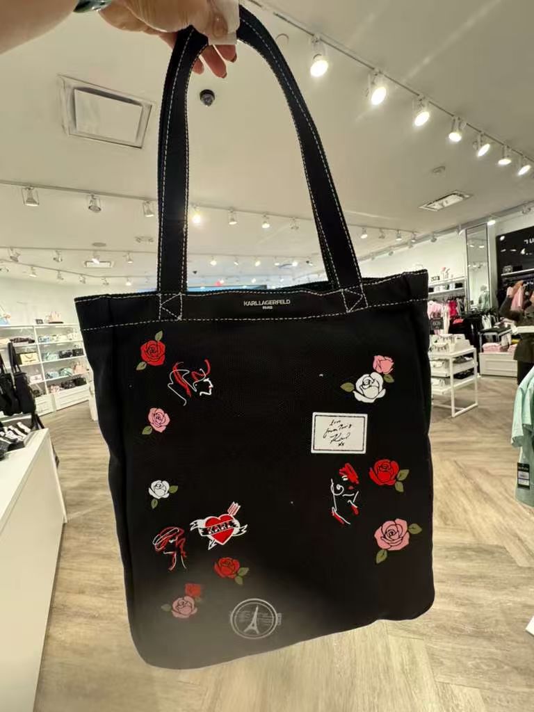 【預購】Karl Lagerfeld H041450  帆布手提托特包