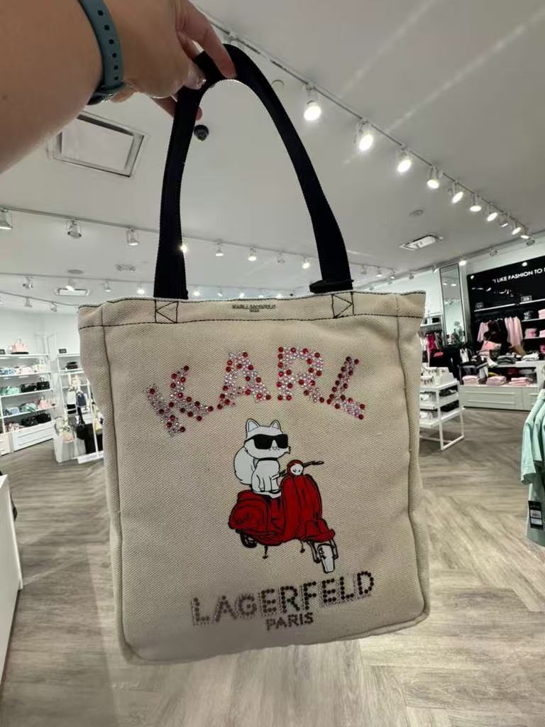 【預購】Karl Lagerfeld H041451 帆布托特包