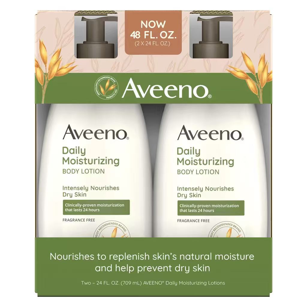 【預購】H041456  Aveeno 燕麥每日保濕潤膚露 24 fl oz