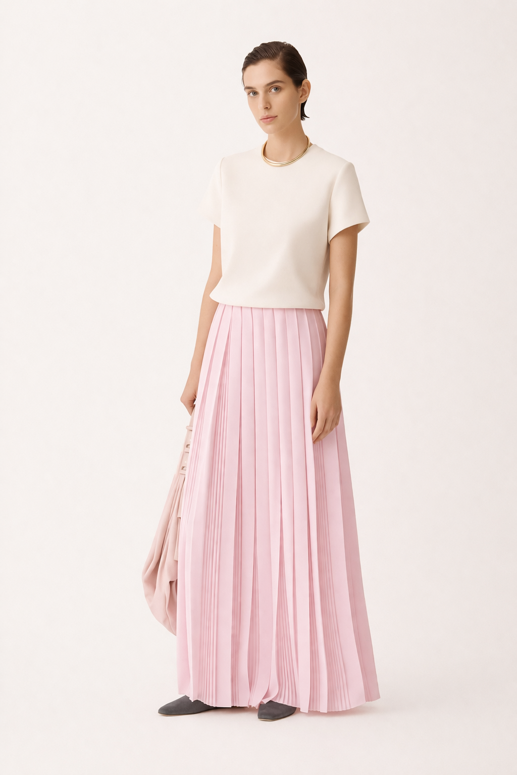 Fabiana Filippi 褶襉喬其紗裙