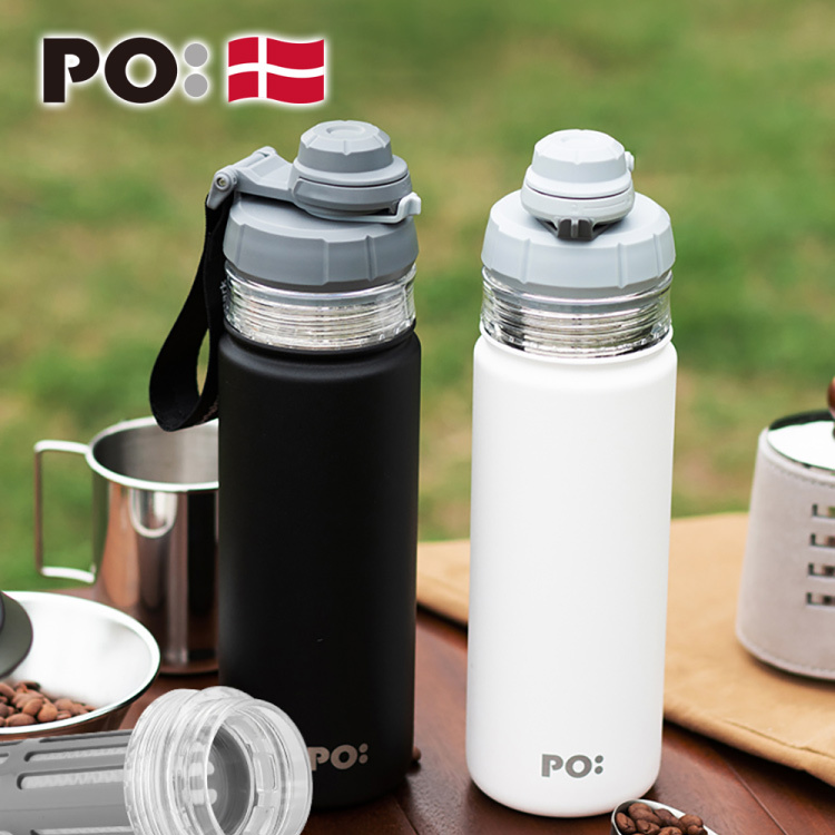 PO: 丹麥醇泡兩用咖啡泡茶保溫杯550ml(共2色)