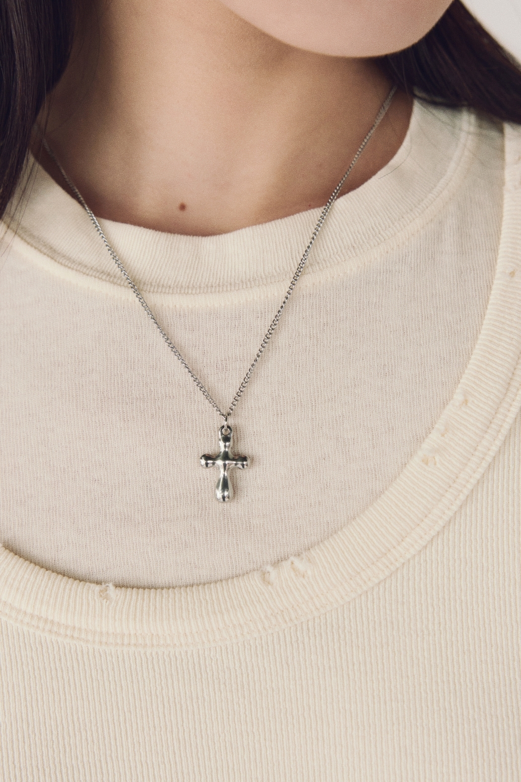 泡泡十字項鍊