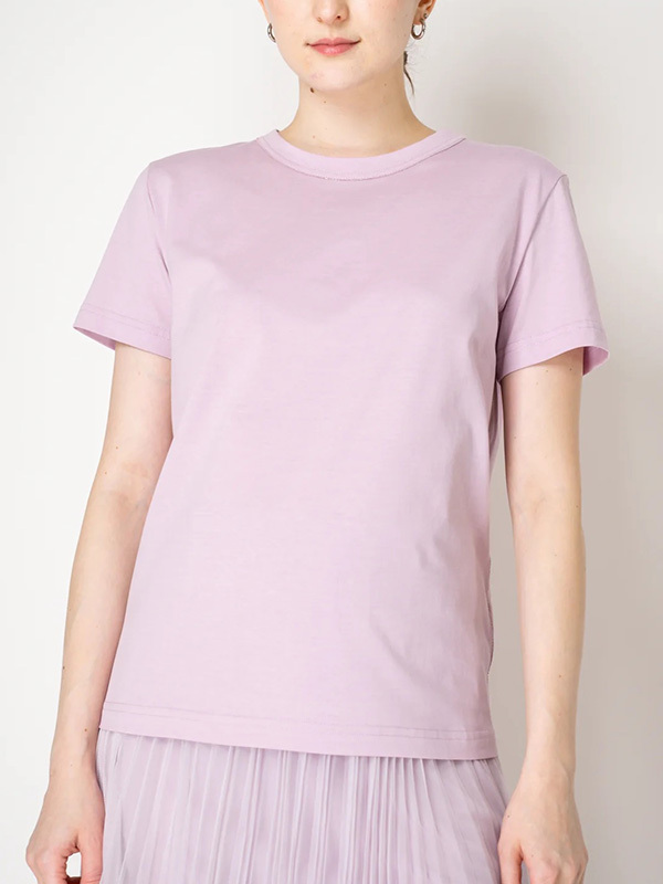 Fabiana Filippi 圓領銀鍊短袖T恤