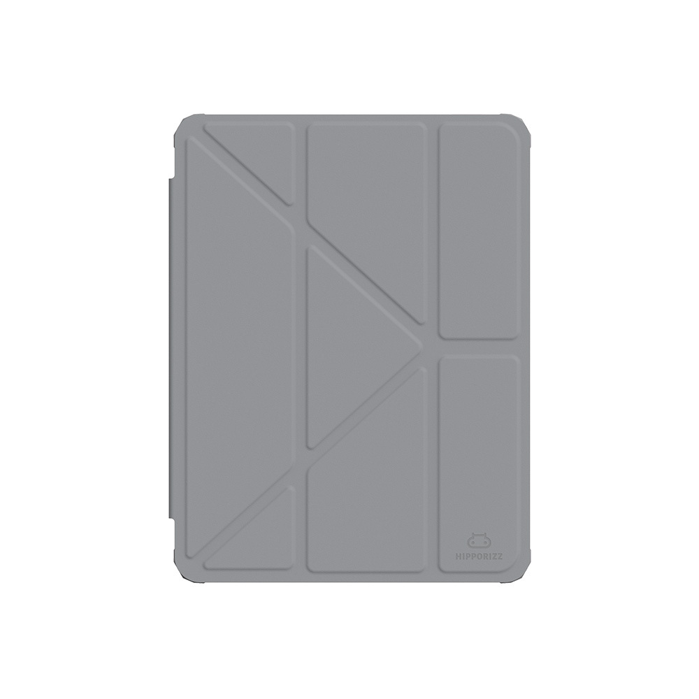 【 Hipporizz 】iPad Origo 晶透筆槽防摔殼（大象藍）