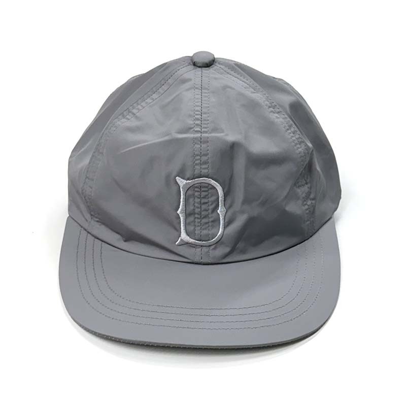 THE H.W.DOG&CO D字美金老帽大阪限定淺灰色尼龍帽子D-00012-LY