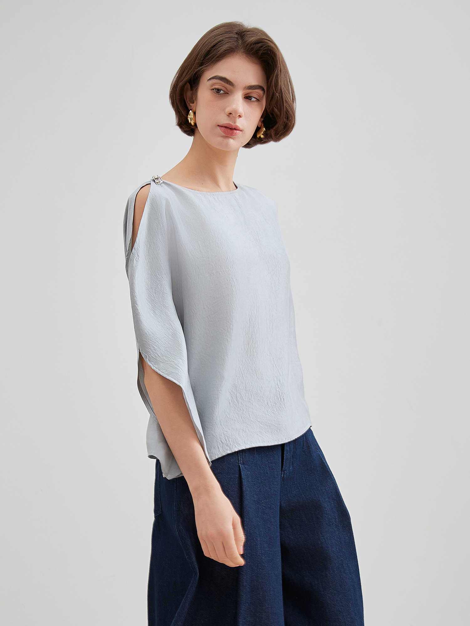 mi-tu 設計感上衣