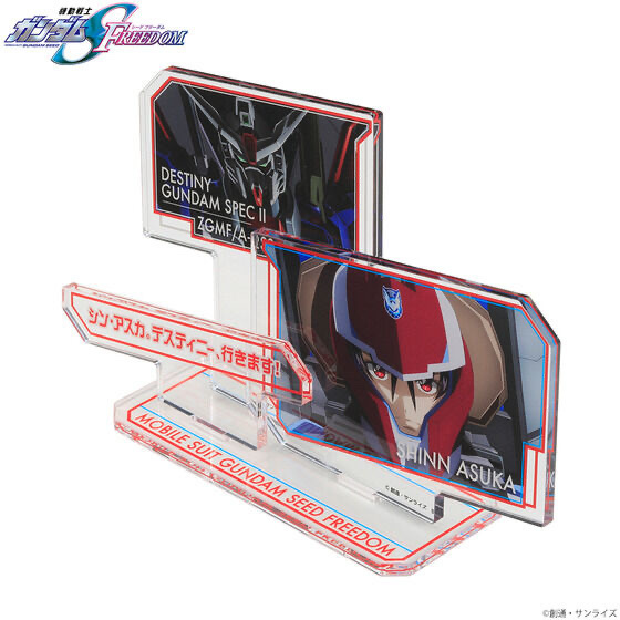 249597 Pbandai 預訂 2026/6月 機動戦士ガンダムSEED FREEDOM　出撃アクリルスタンド シン・アスカ