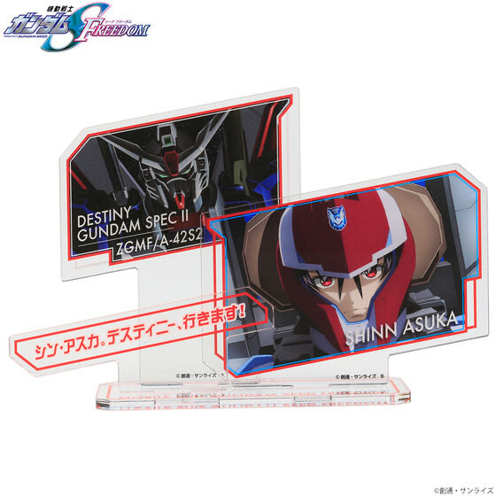 249597 Pbandai 預訂 2026/6月 機動戦士ガンダムSEED FREEDOM　出撃アクリルスタンド シン・アスカ