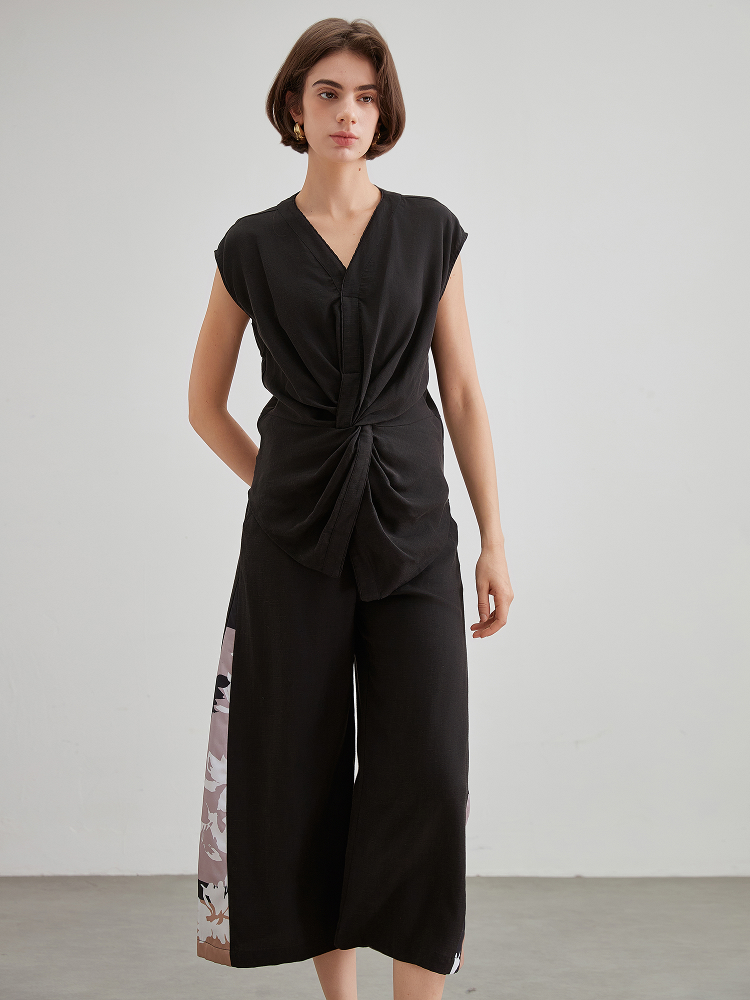 mi-tu wide leg trousers