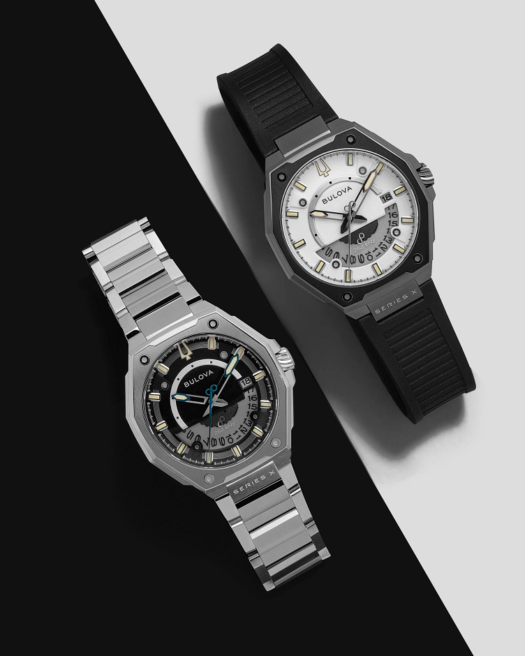 行貨 Bulova 寶路華 Series X Quartz 黑色錶盤 98B456 ,白色錶盤 98B457   Men's Watch Series X 系列石英男士腕錶