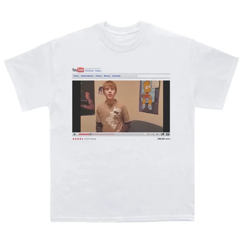 <王者回歸>Coachella Justin Bieber YouTube 小賈斯汀 科切拉 2026限定 短袖 短T