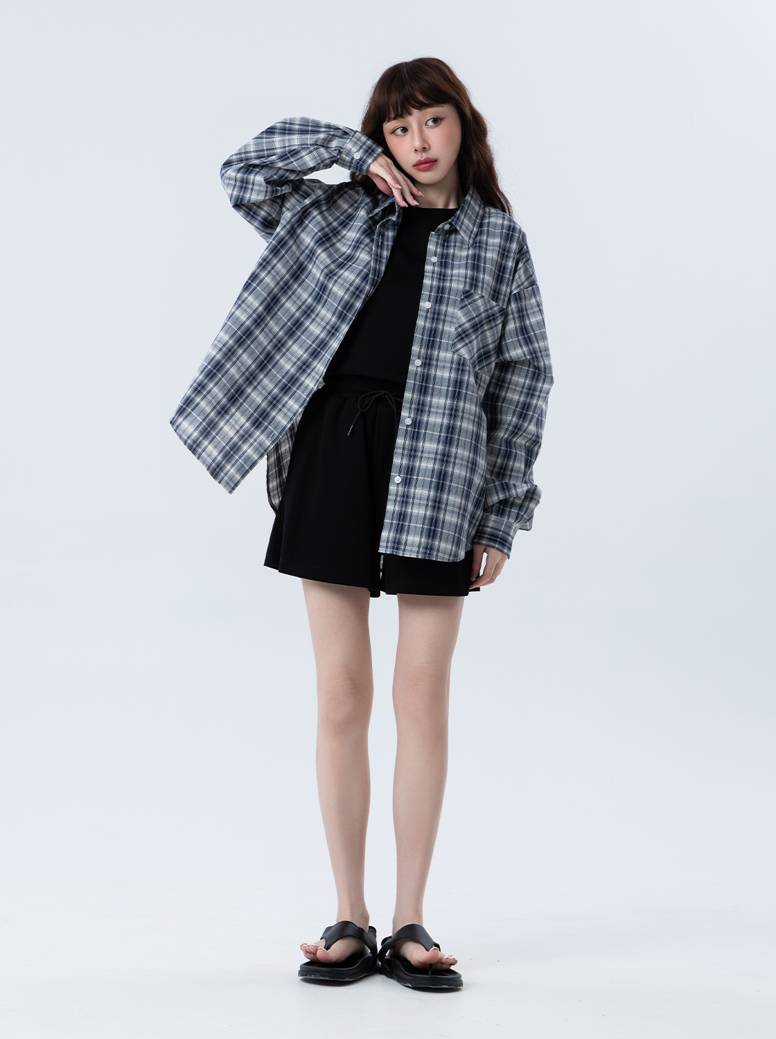 【期間限定】百搭男友格紋襯衫