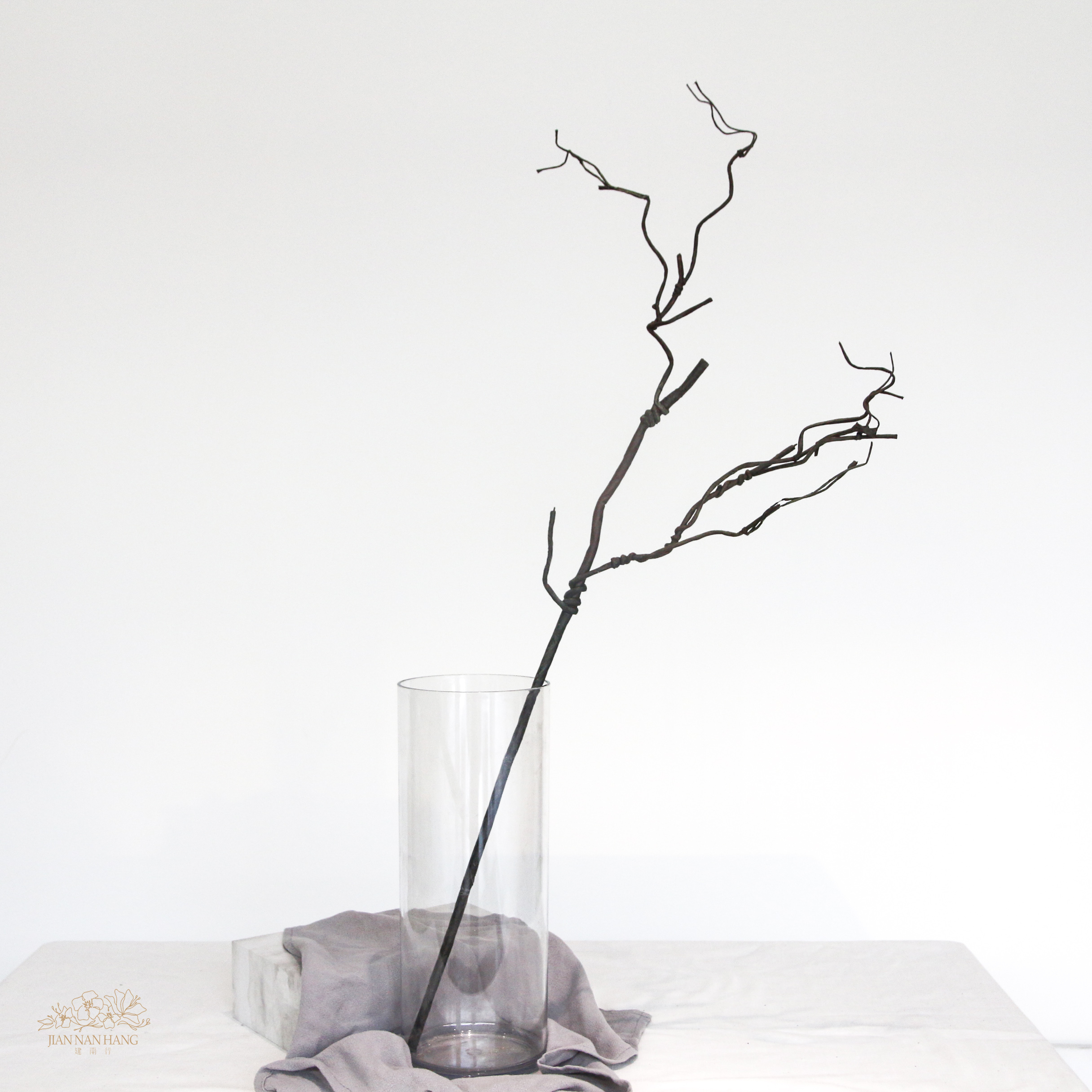 人造樹枝 長樹枝枝條 棕色 中