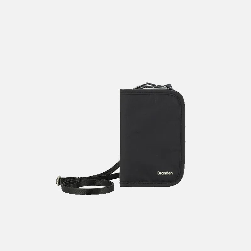 斜孭防盜銀包│Safe Wallet Bag[黑色]