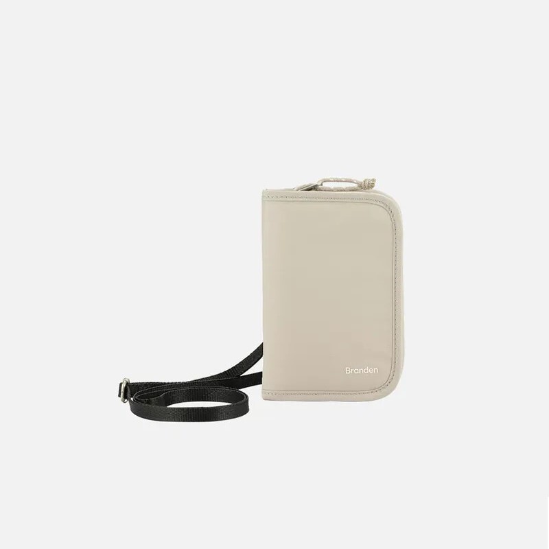 斜孭防盜銀包│Safe Wallet Bag[淺米色]
