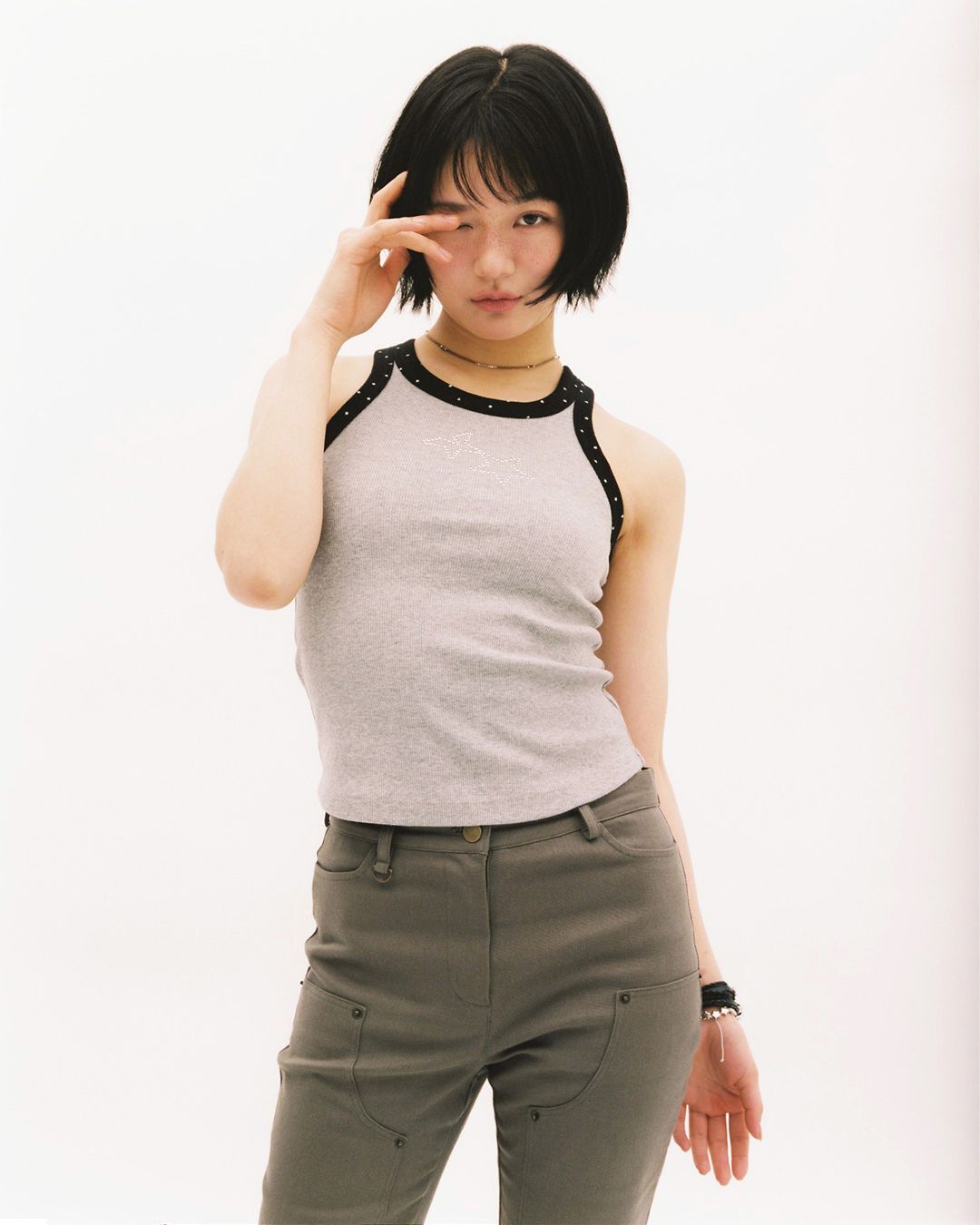 CAVISH 雙星無袖上衣 CV2GMFT582AGR