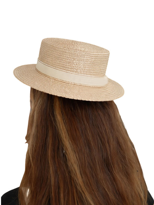 Fabiana Filippi 圓形蝴蝶結草帽