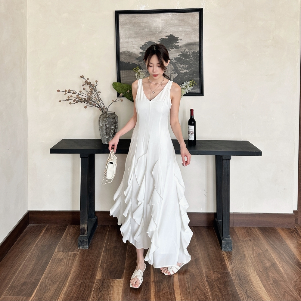 【簡約扣帶】DOMISS百搭好穿平底拖鞋 夏天涼鞋