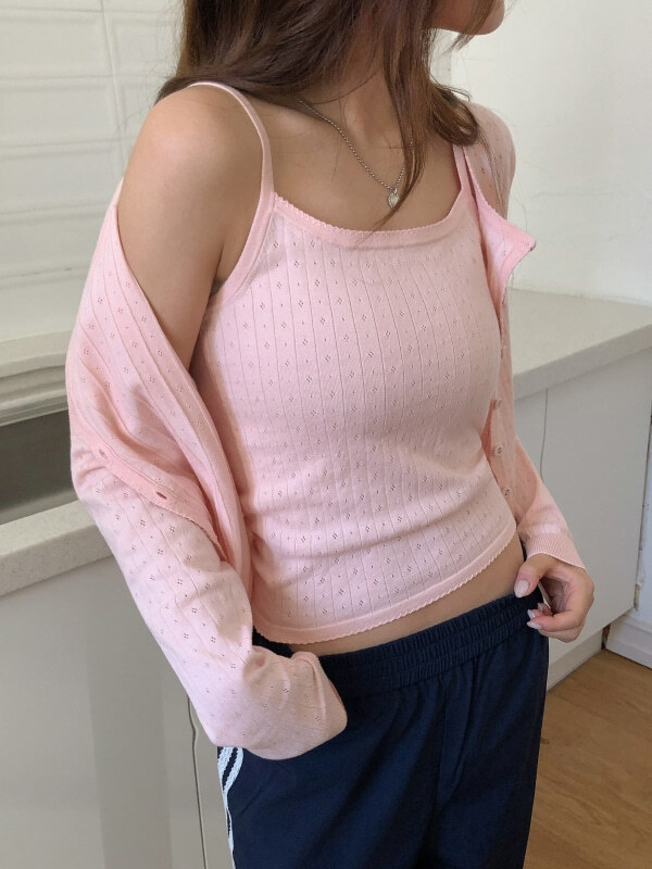 【直播】 WHO.A.U LX041404 針織背心