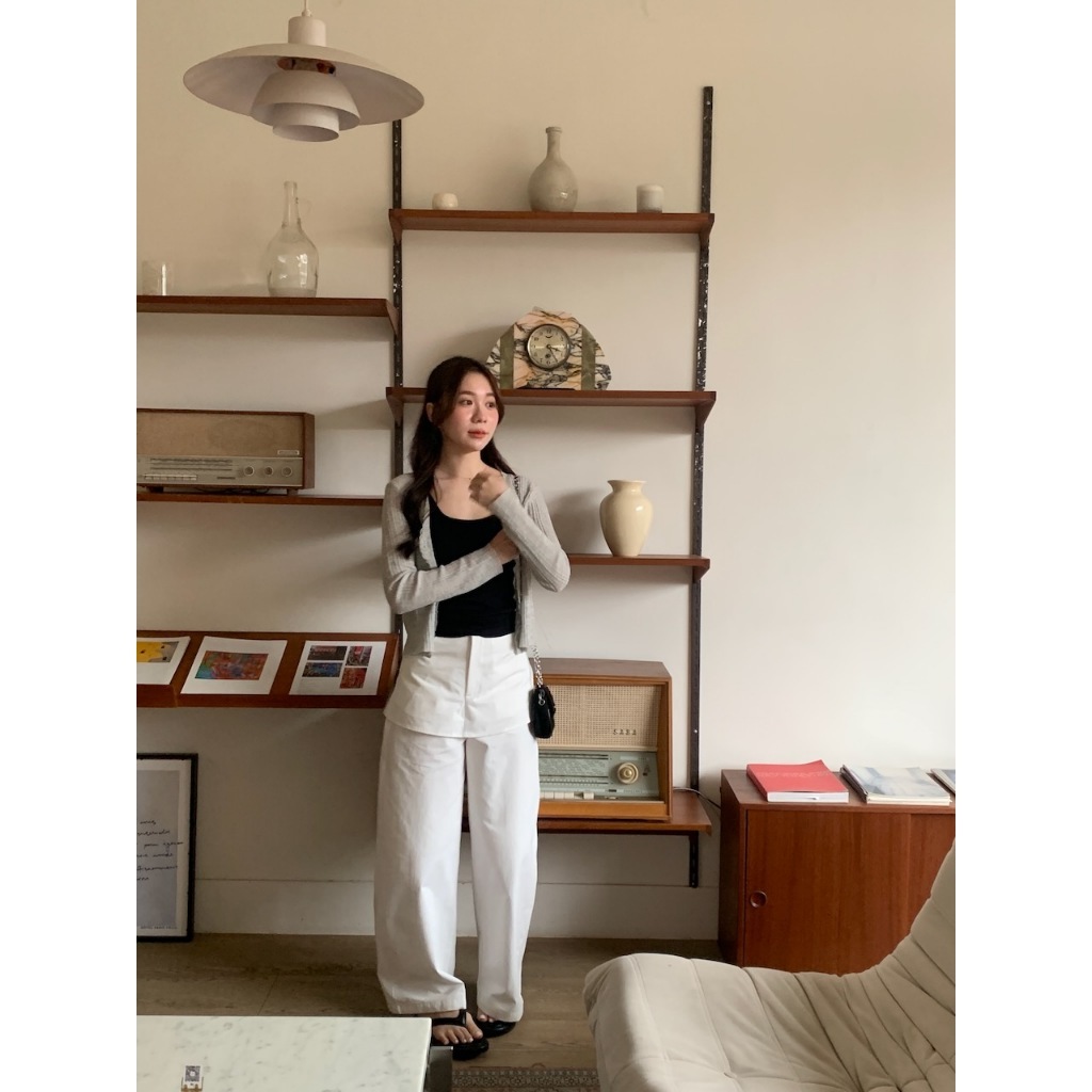 現貨 A14 Daily智性美 遮胯襯裙寬褲 #A3111