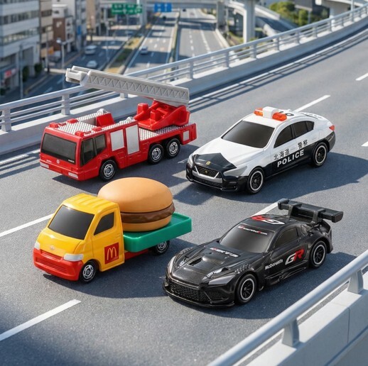 <日本麥當勞限定> Tomica 聯名車車盲盒 第一彈