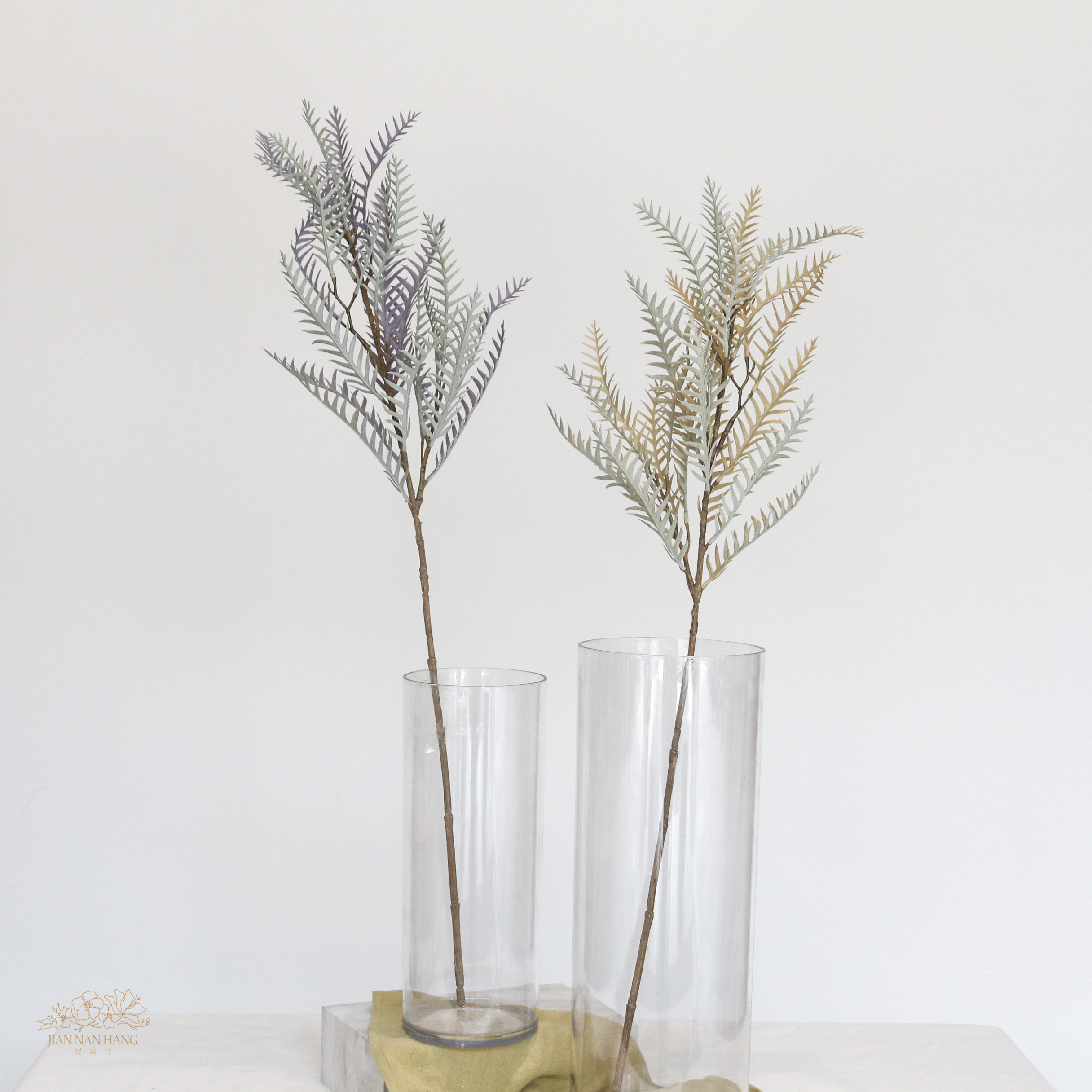 人造葉 雙色銀樺葉 2色