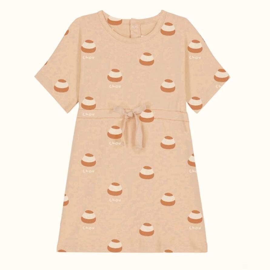 STUDIO BOHEME 腰綁帶甜點洋裝 DRESS YOGI - APPLEBLOSSOM