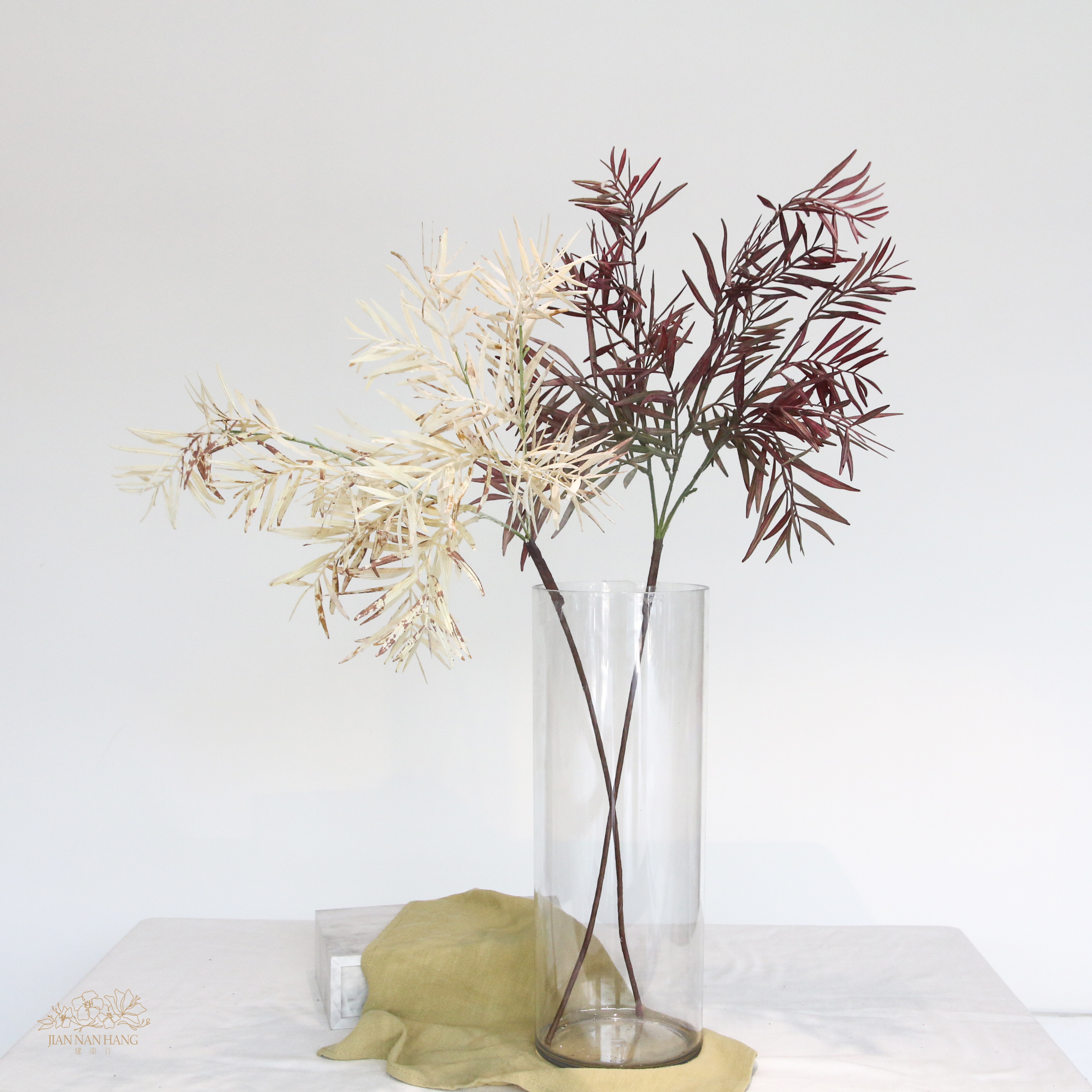 人造葉 銀樺葉 2色