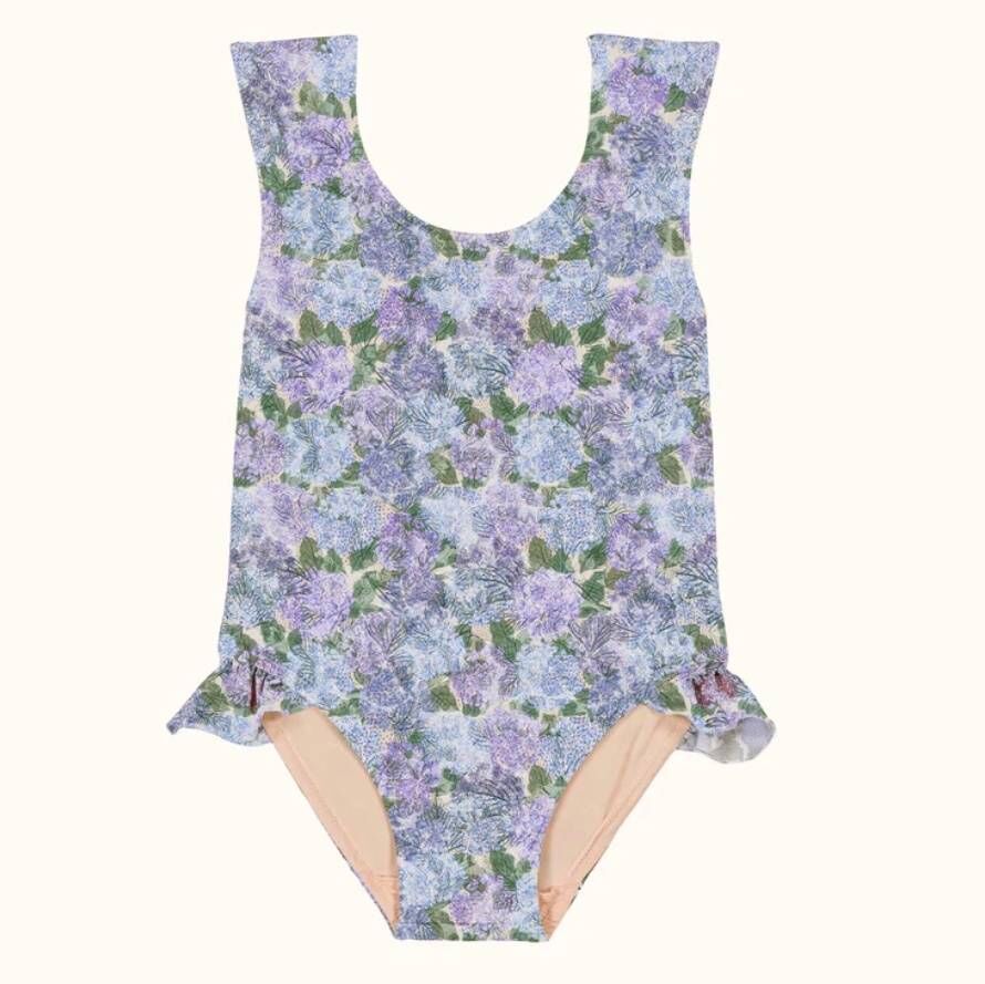 STUDIO BOHEME 繡球花無袖連身泳衣 MAILLOT BAIN BALLERINA - HORTENSIA