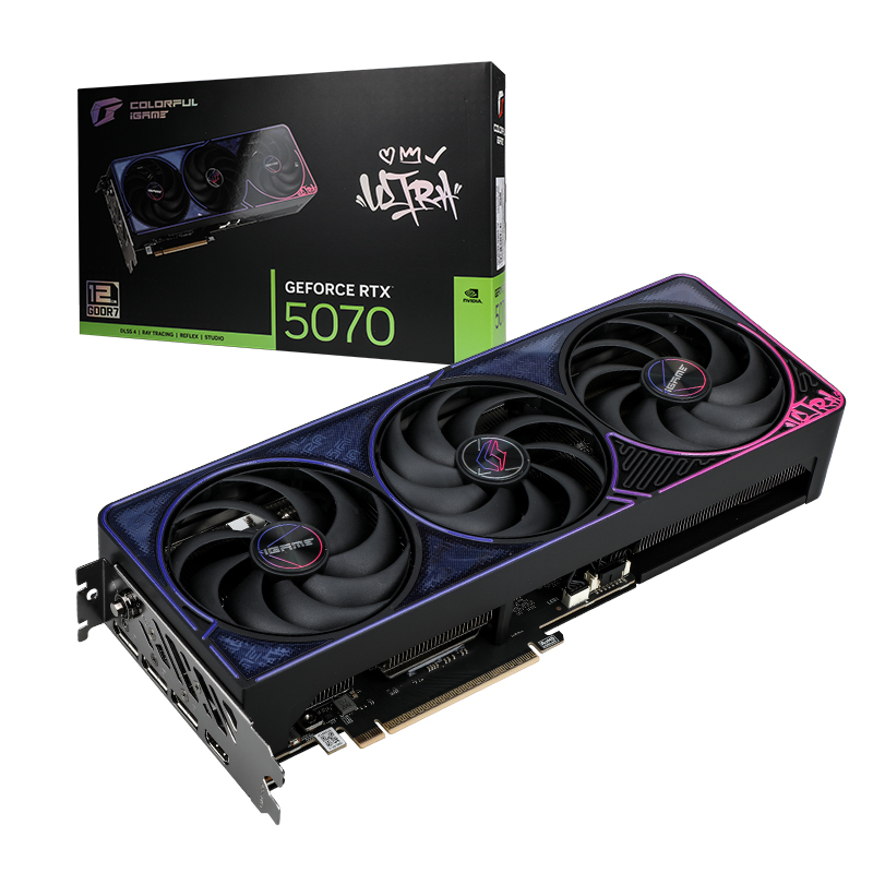 Colorful iGame GeForce RTX 5070 Ultra OC 12GB-V 顯示卡