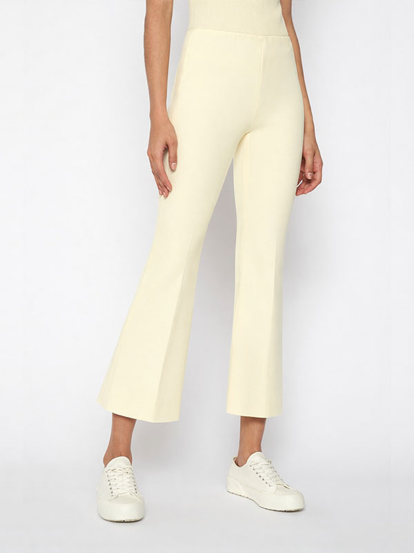 LIVIANA CONTI 小喇叭褲(鵝黃)