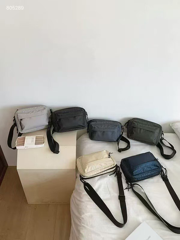 8052【休閒多夾層側背包】