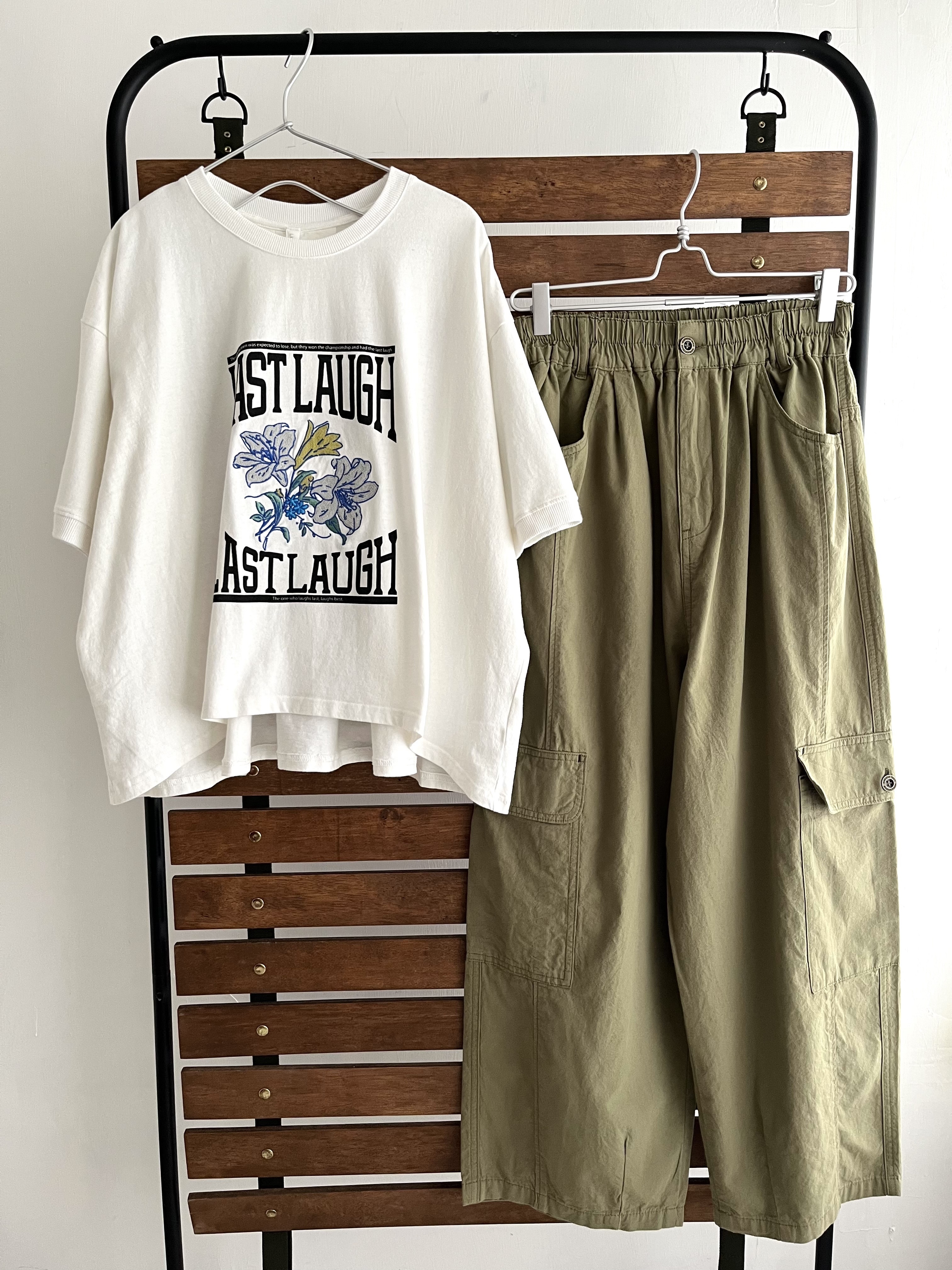 LUPILIEN白色刺繡花花🌼top