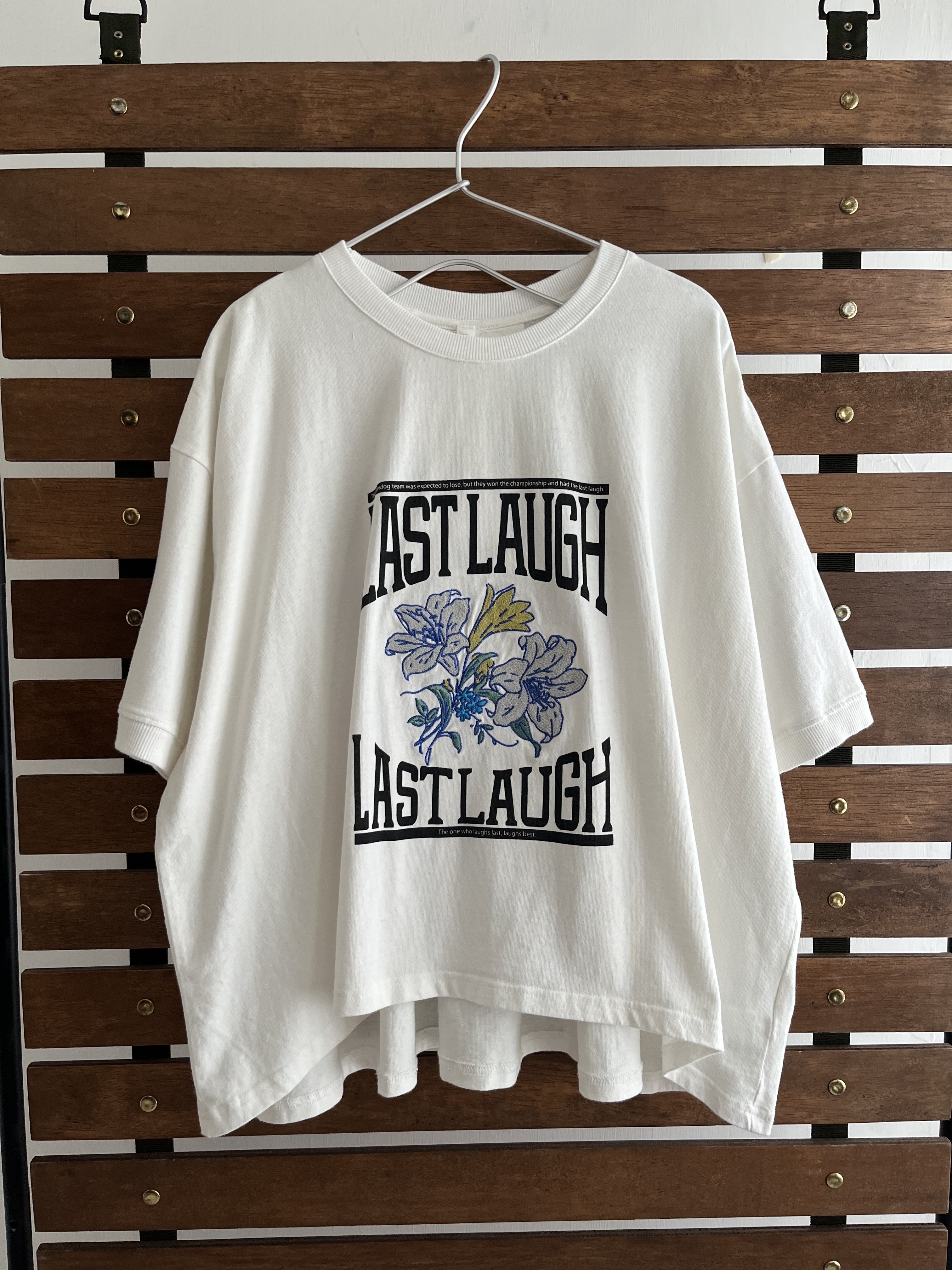 LUPILIEN白色刺繡花花🌼top