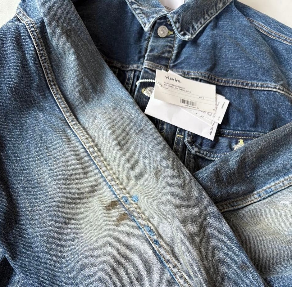 LAST PCS: VISVIM 2026 S/S SOCIAL SCULPTURE 102XX JKT DMGD-1013 - PRE ORDER ITEM (預訂中)