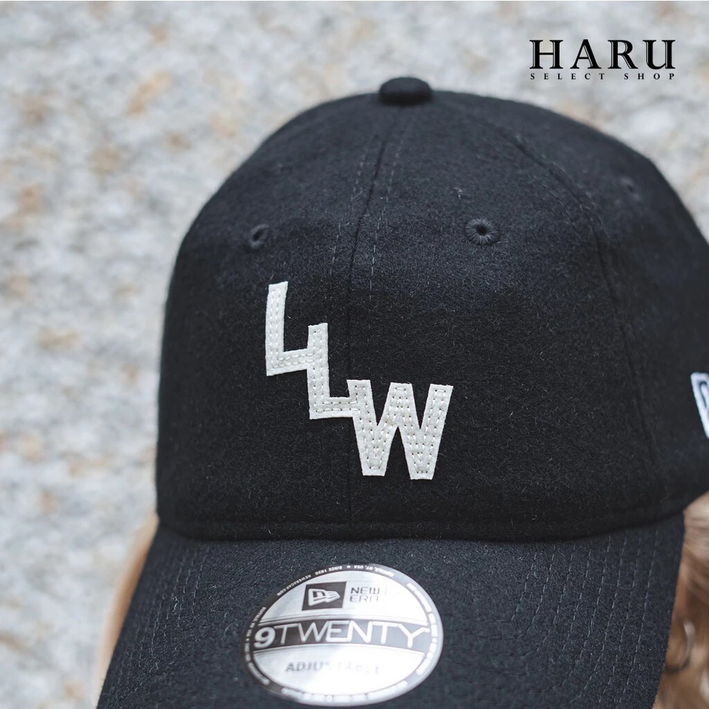 【SALE】WTAPS 9TWENTY / CAP / WOPL. FLANNEL. NEWERA® 羊毛 法蘭絨 老帽 黑色 灰色 242NENED-HT01