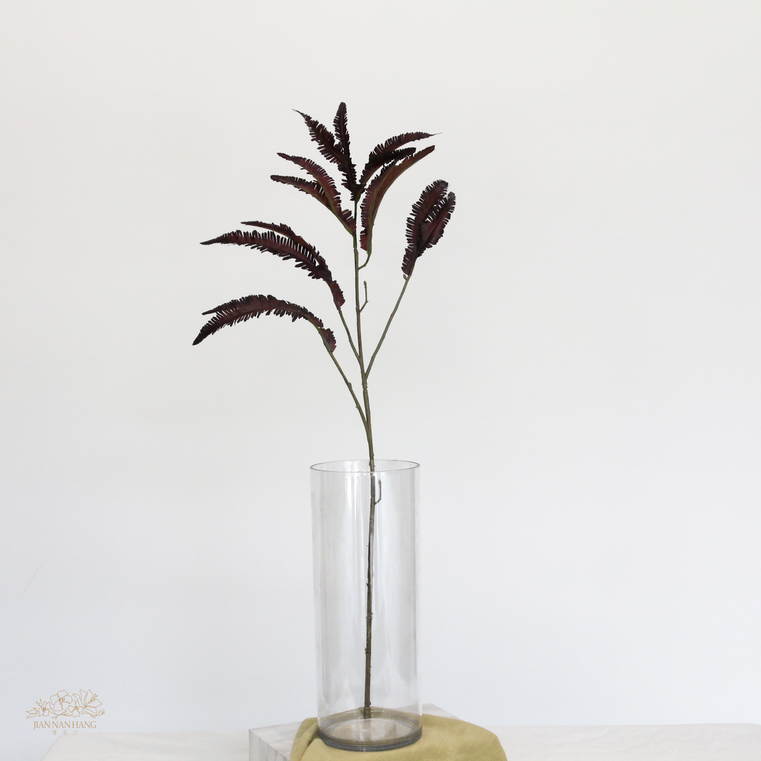 人造葉 捲曲羽毛蕨 2色