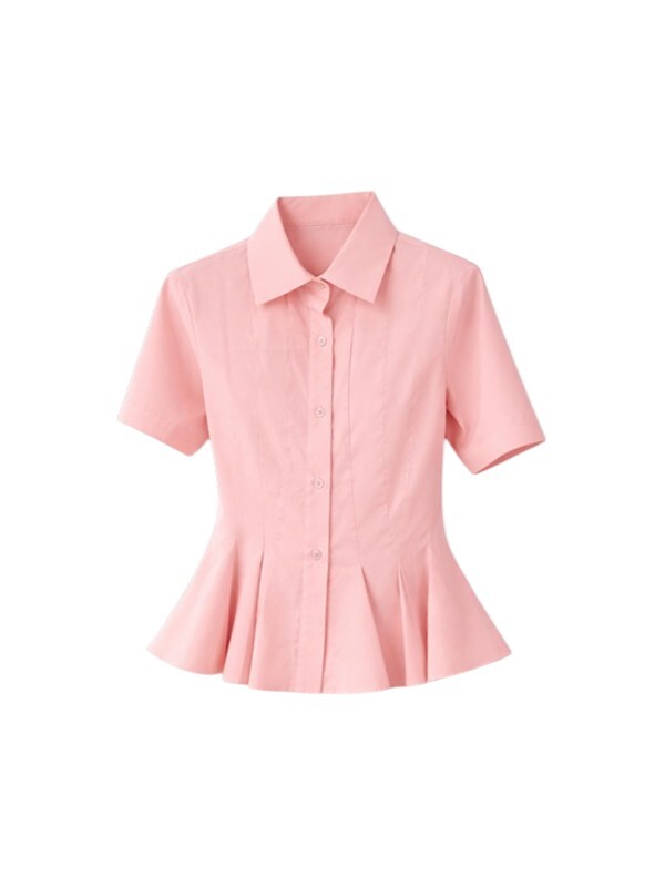 LIVIANA CONTI  百褶短袖襯衫