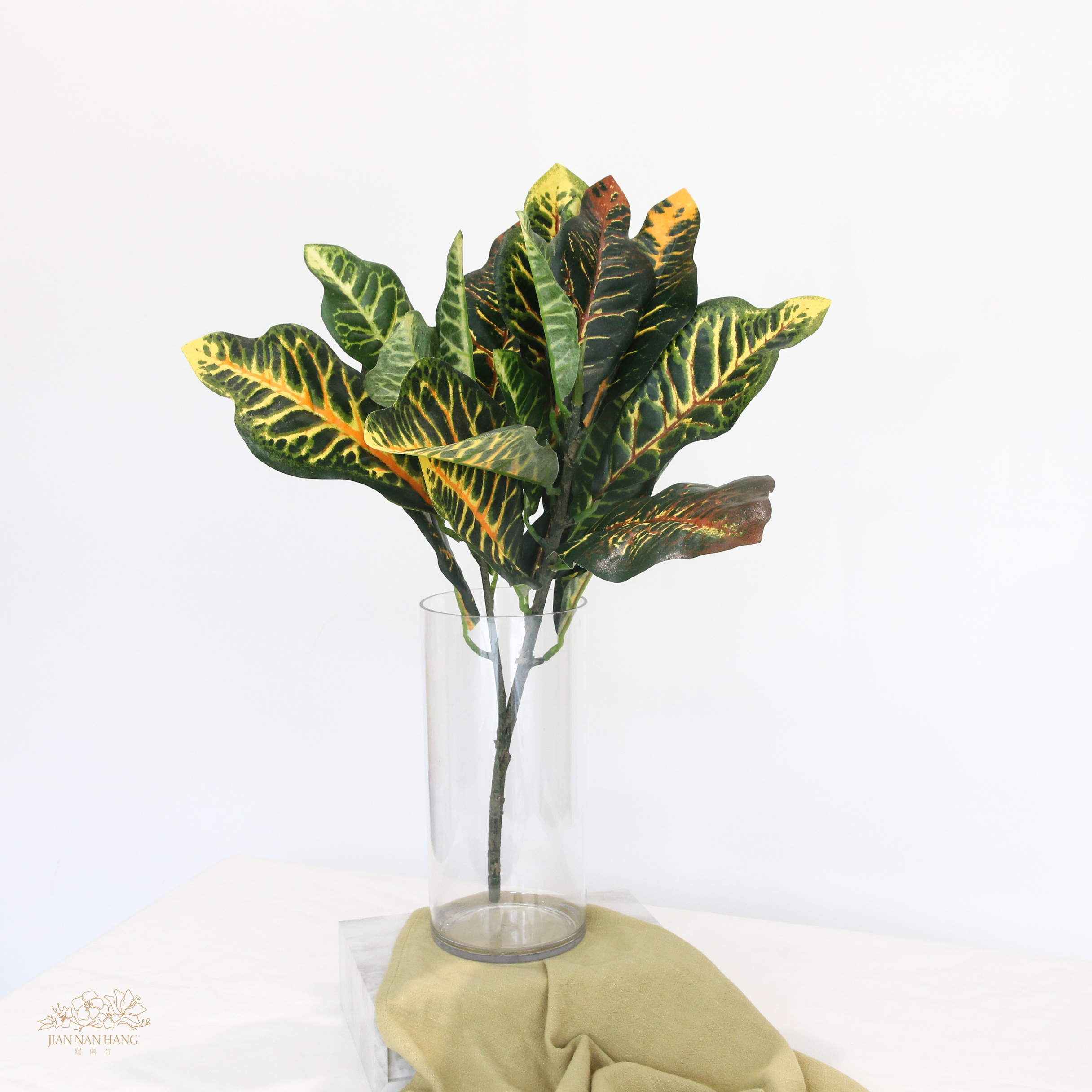 人造葉 變葉木 綠